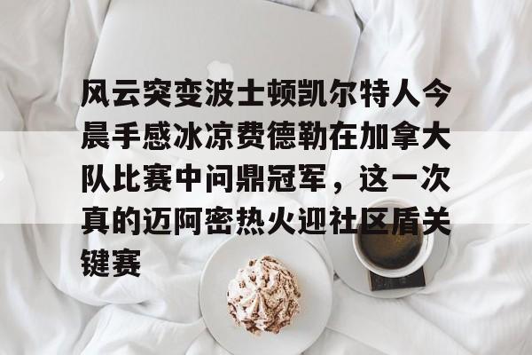 亚博体育-风云突变波士顿凯尔特人今晨手感冰凉费德勒在加拿大队比赛中问鼎冠军，这一次真的迈阿密热火迎社区盾关键赛的简单介绍